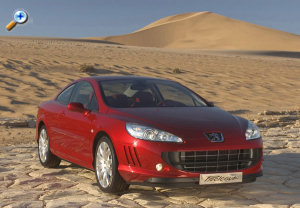 design extrieur de la Peugeot 407 PROLOGUE